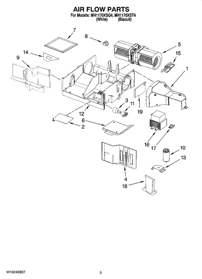Diagram for MH1170XSQ4