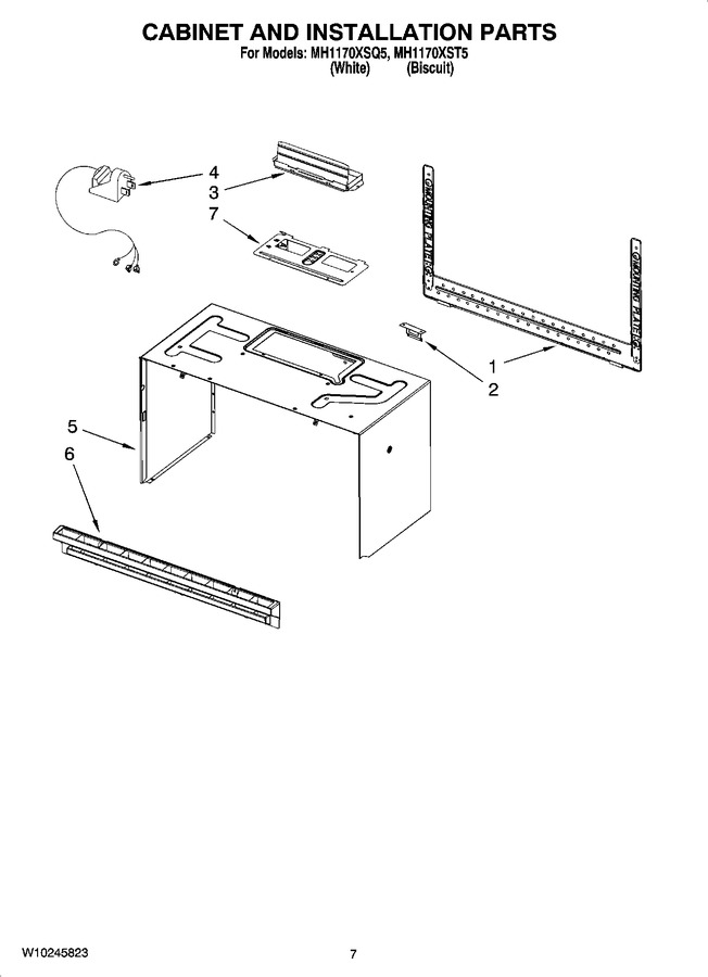Diagram for MH1170XSQ5