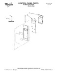 Diagram for 01 - Control Panel Parts