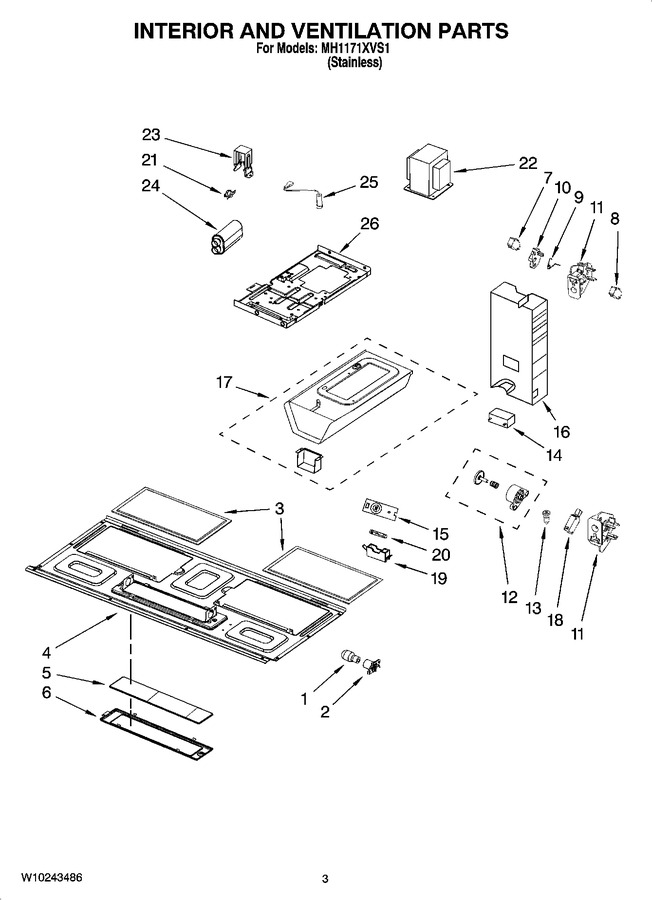 Diagram for MH1171XVS1