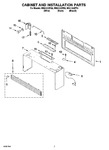 Diagram for 06 - Cabinet And Installation Parts