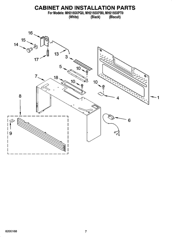 Diagram for MH2155XPT0
