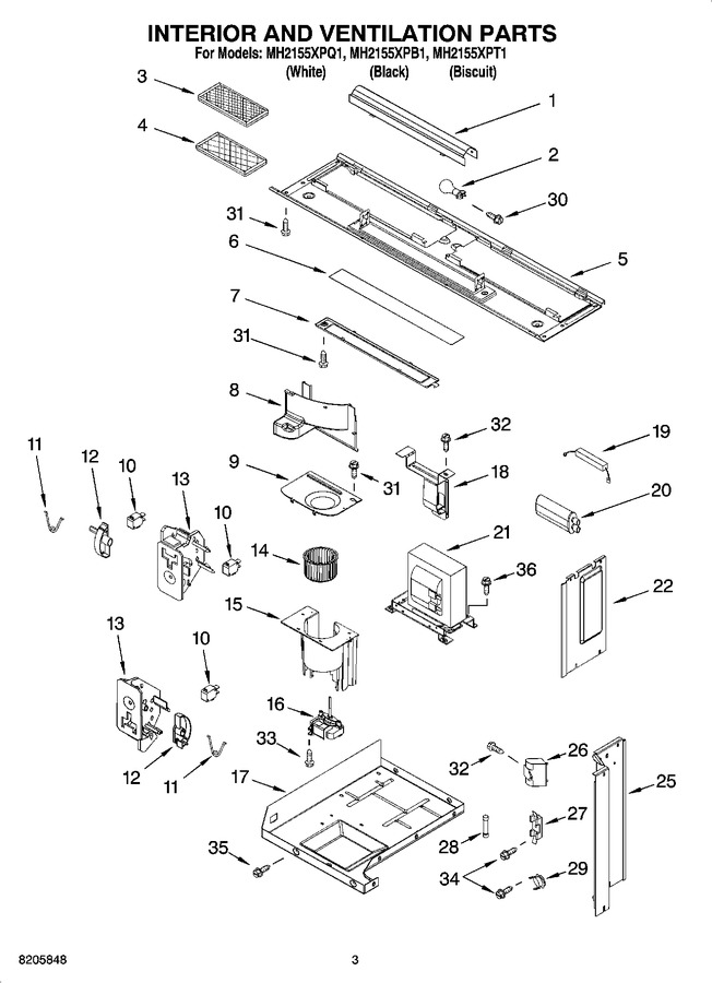 Diagram for MH2155XPQ1