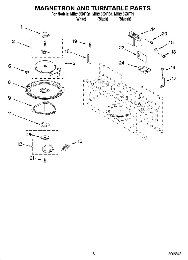 Diagram for MH2155XPB1