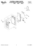 Diagram for 01 - Control Panel Parts