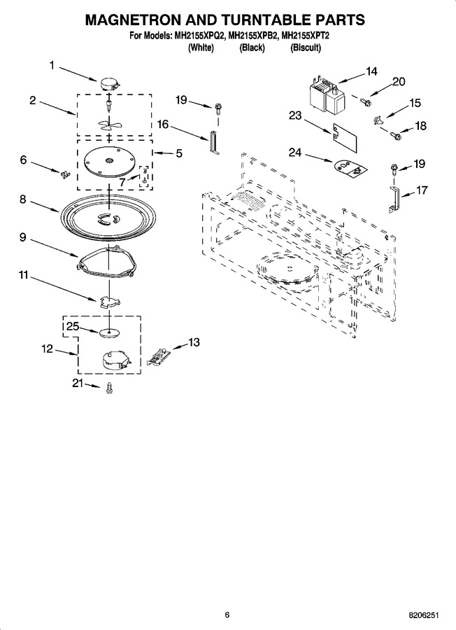Diagram for MH2155XPT2
