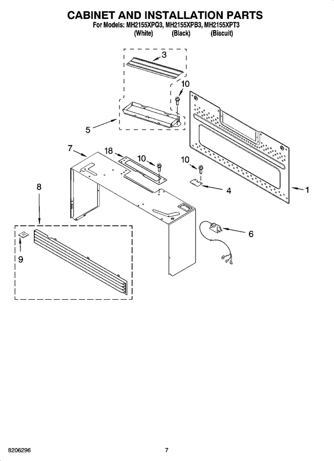 Diagram for MH2155XPB3