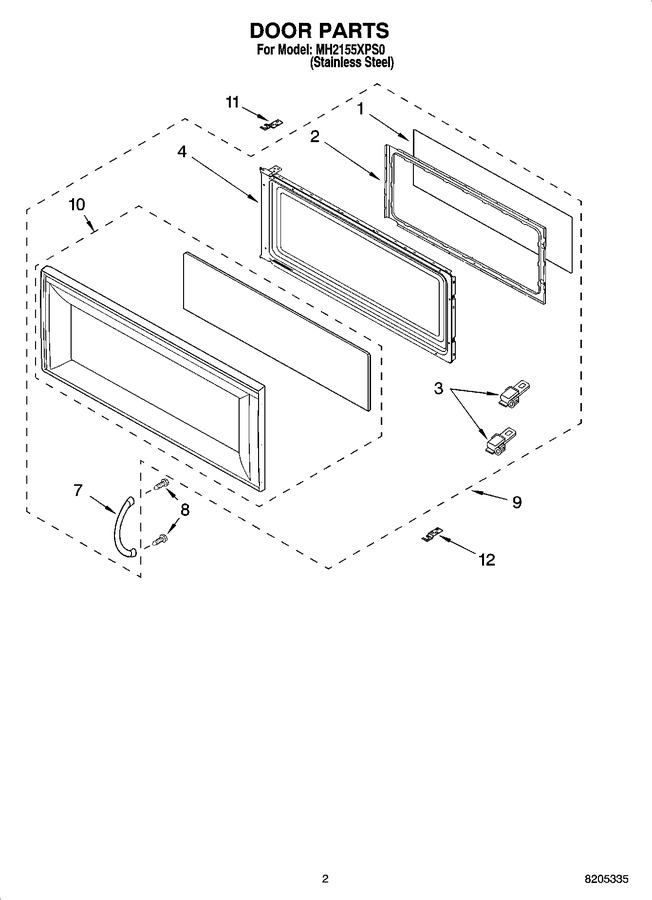 Diagram for MH2155XPS0
