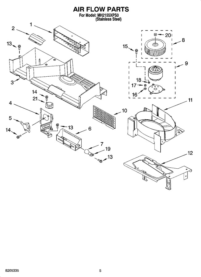 Diagram for MH2155XPS0