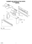 Diagram for 06 - Cabinet And Installation Parts