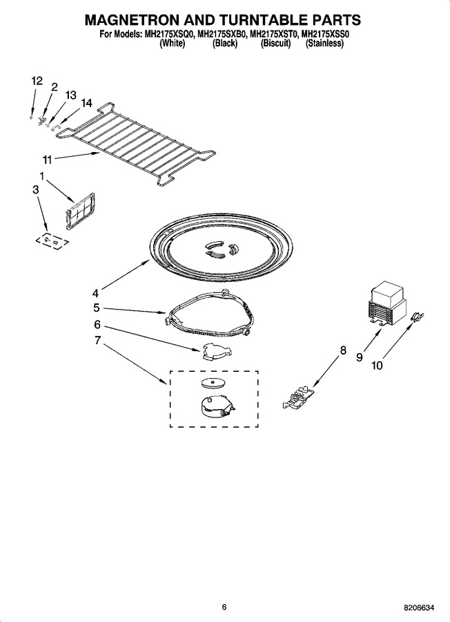Diagram for MH2175XST0