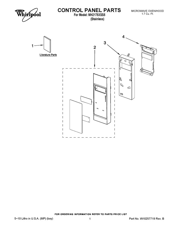Diagram for MH2175XSS5