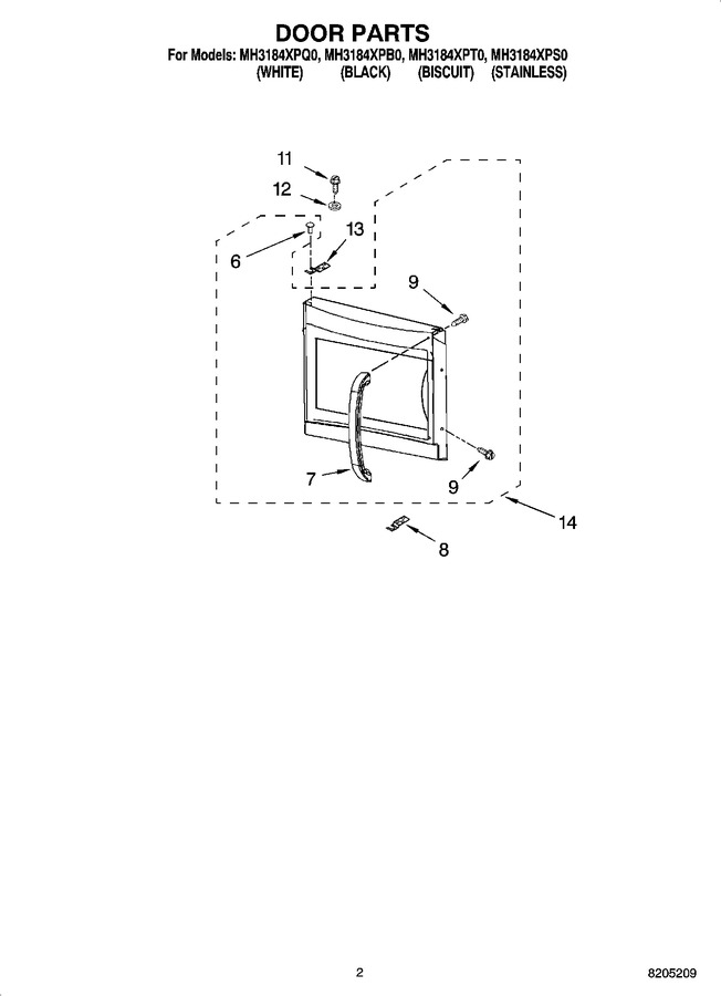 Diagram for MH3184XPQ0