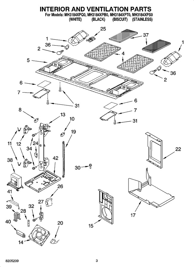 Diagram for MH3184XPQ0