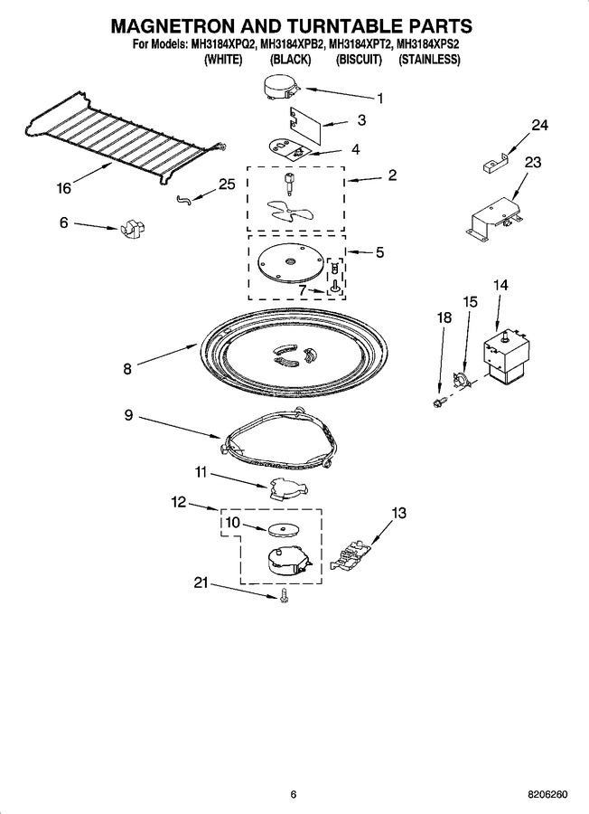 Diagram for MH3184XPQ2