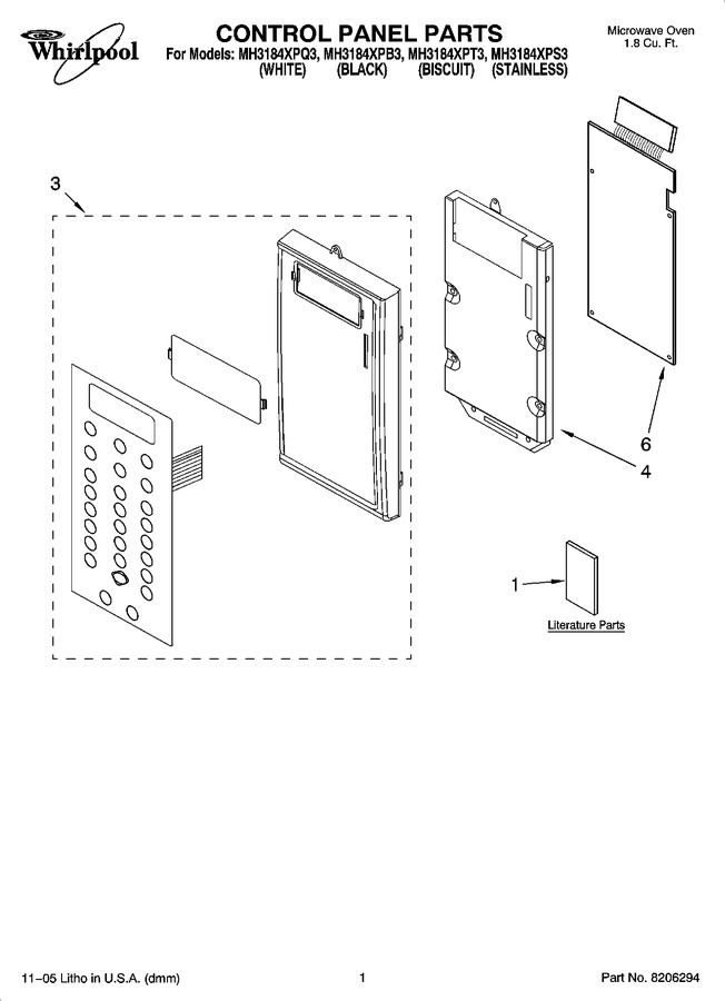 Diagram for MH3184XPT3
