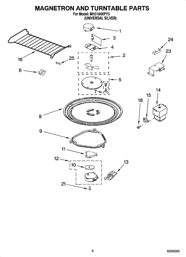 Diagram for MH3184XPY3