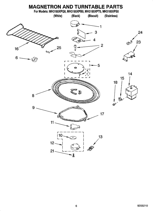 Diagram for MH3185XPB0