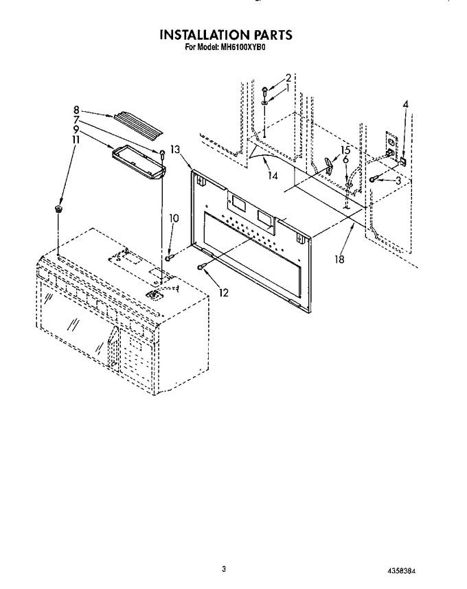 Diagram for MH6100XYB0
