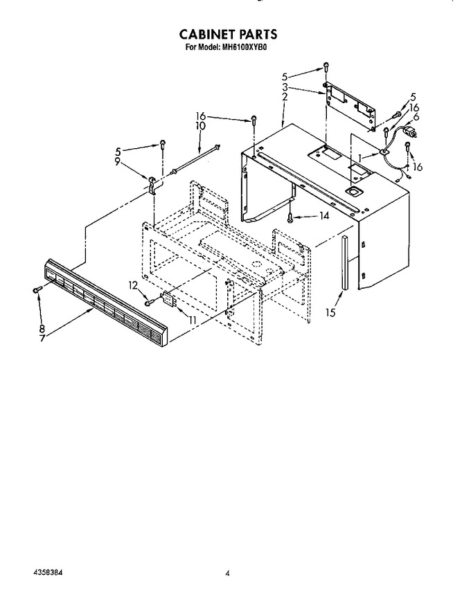 Diagram for MH6100XYB0