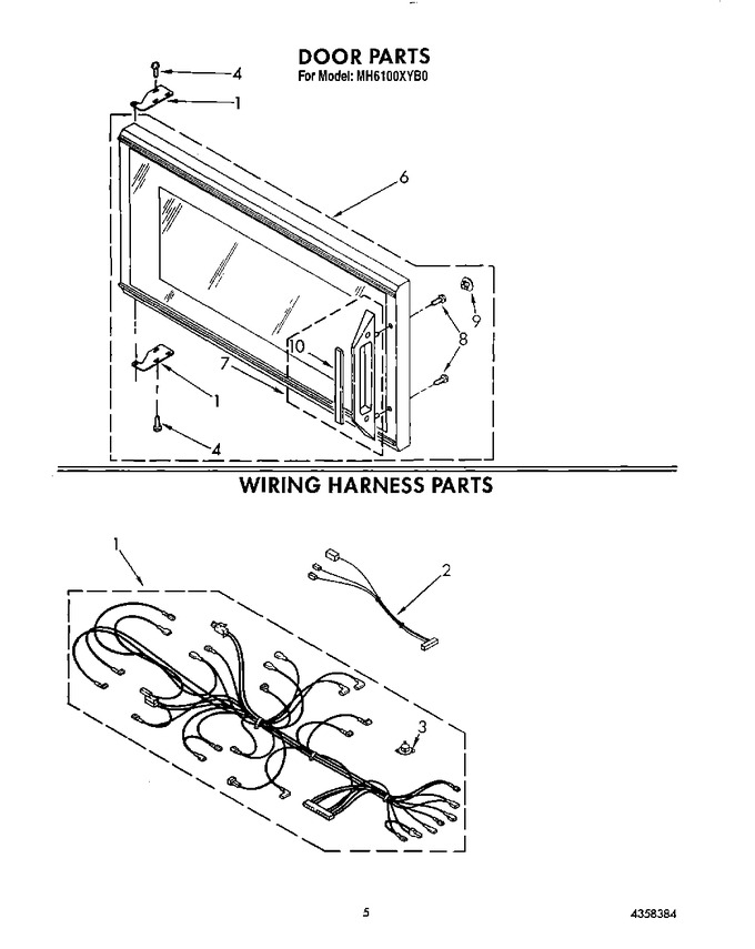 Diagram for MH6100XYB0