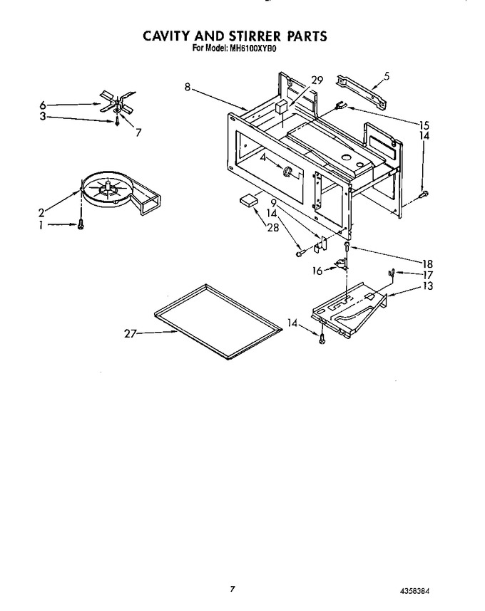 Diagram for MH6100XYB0