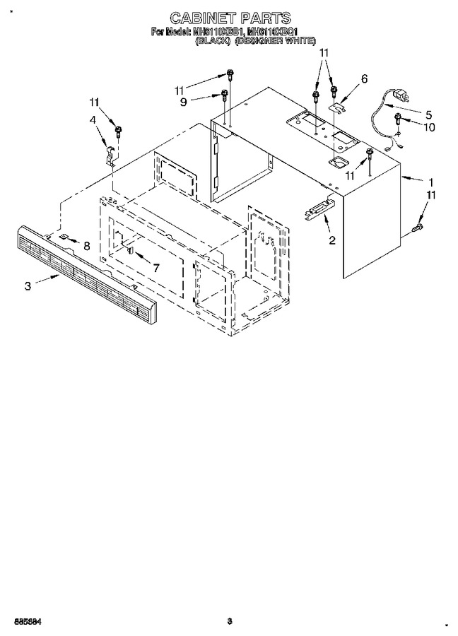 Diagram for MH6110XBB1