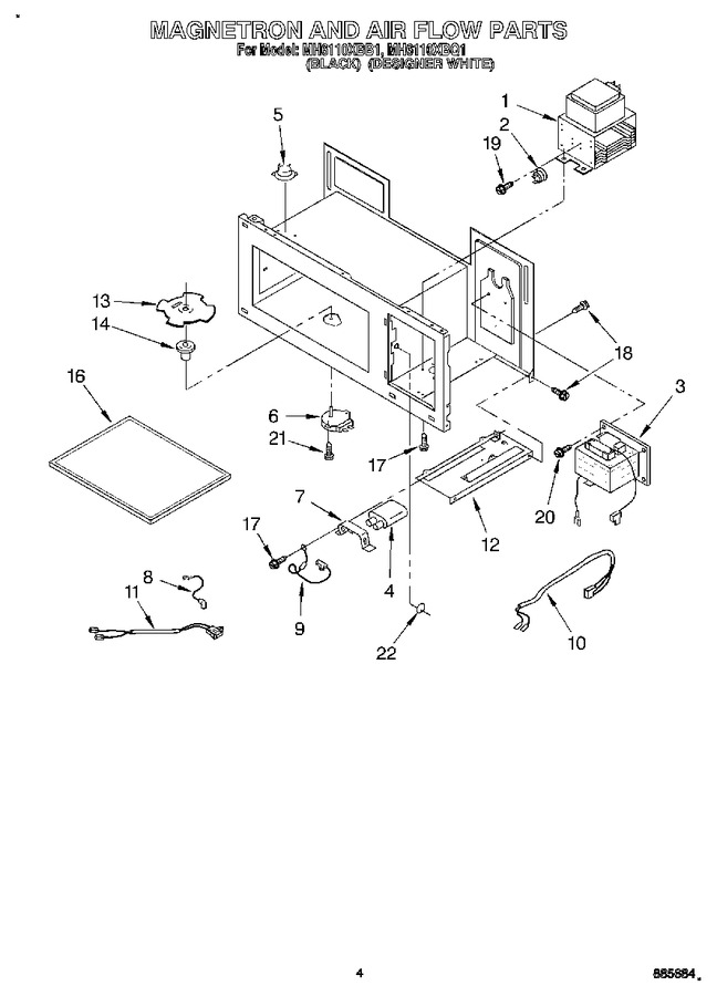 Diagram for MH6110XBQ1