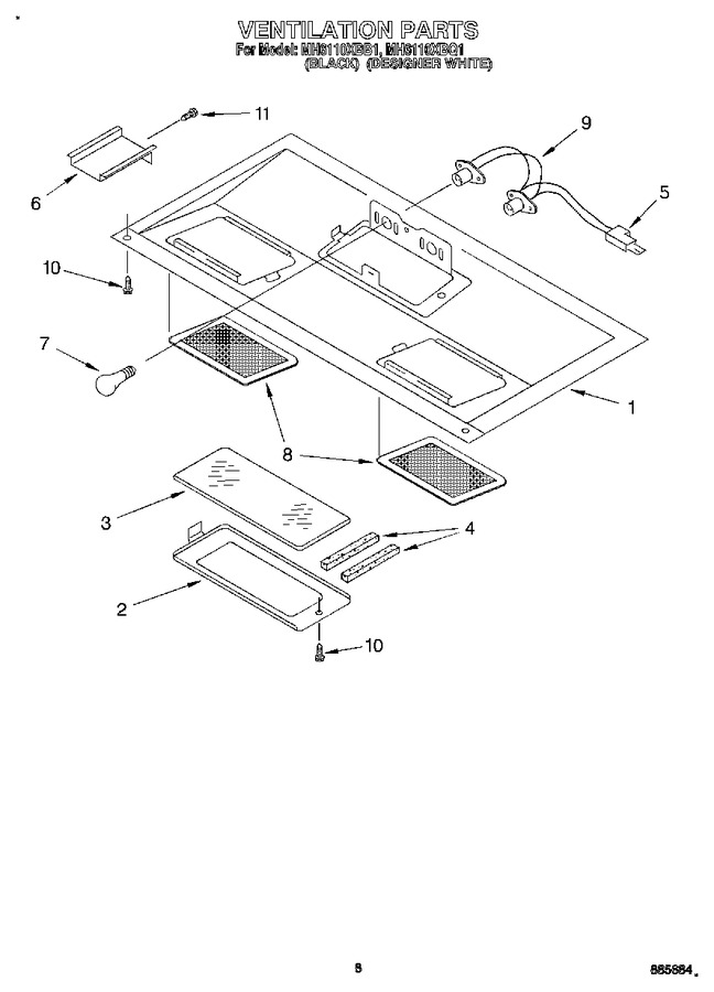Diagram for MH6110XBB1