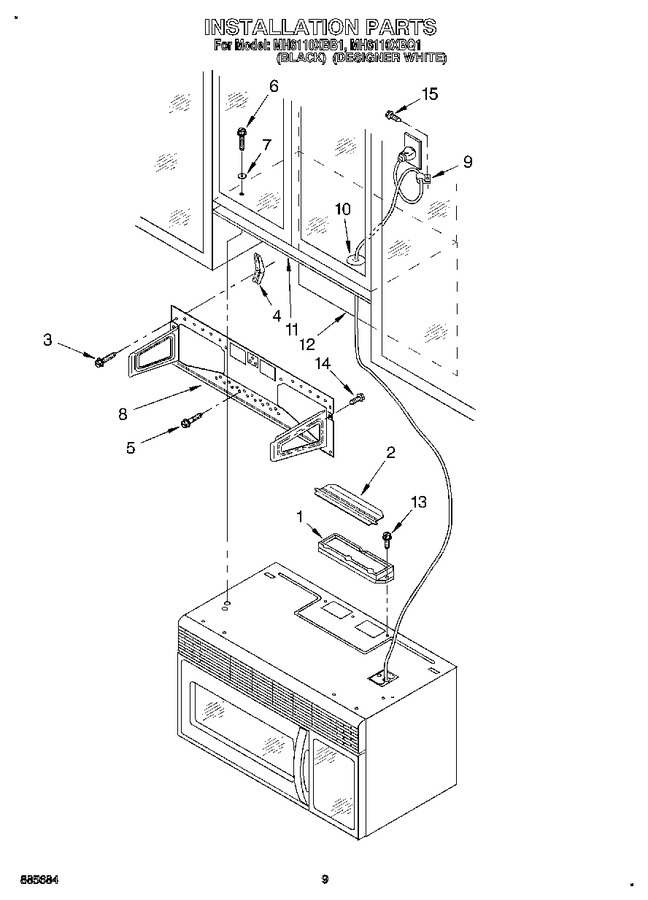 Diagram for MH6110XBB1