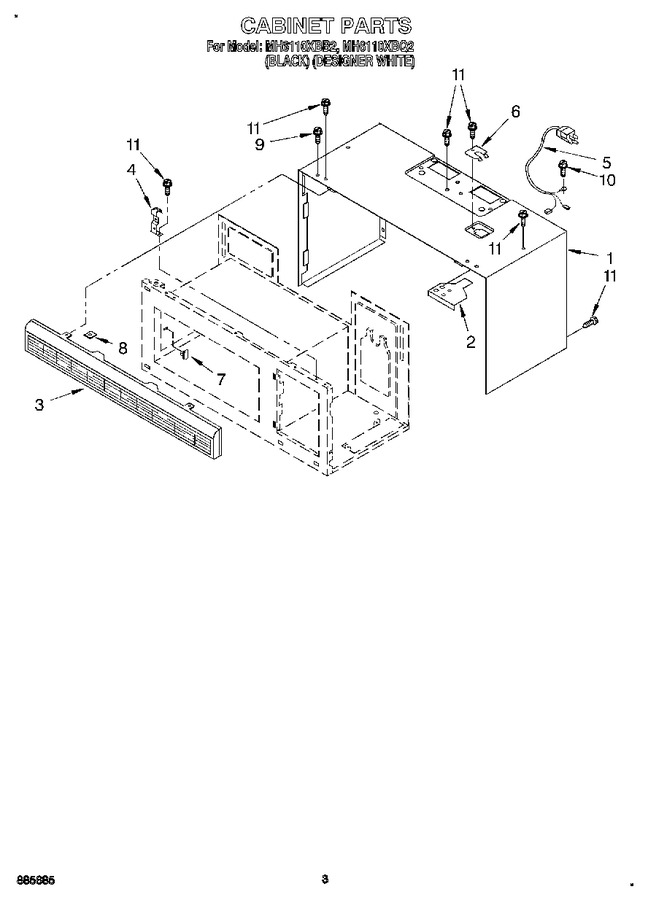 Diagram for MH6110XBQ2