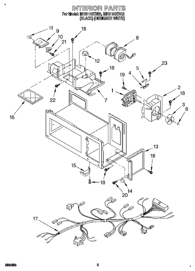 Diagram for MH6110XBQ2