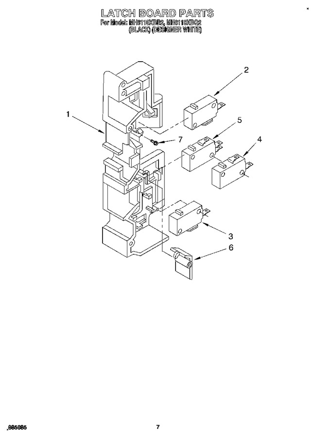 Diagram for MH6110XBQ2