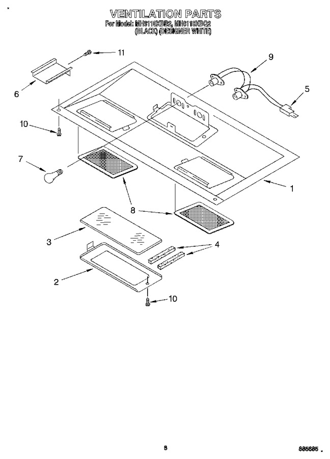 Diagram for MH6110XBQ2