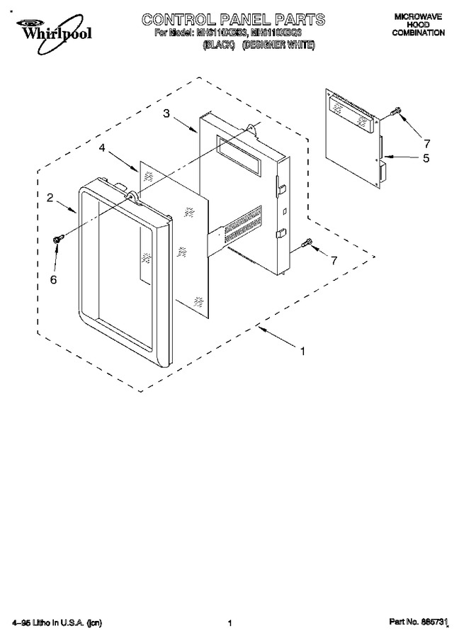 Diagram for MH6110XBB3