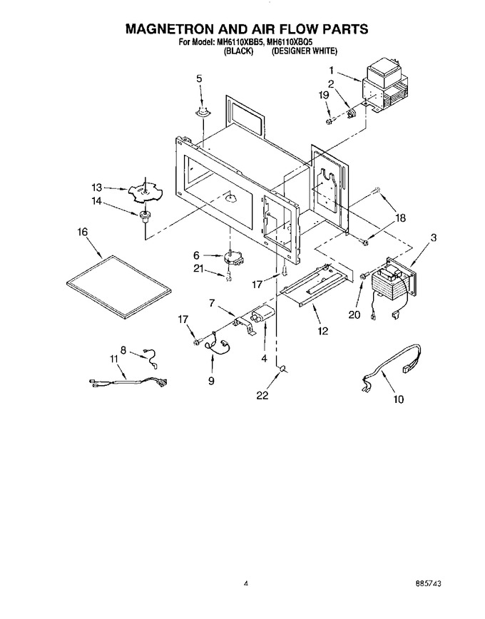 Diagram for MH6110XBQ5