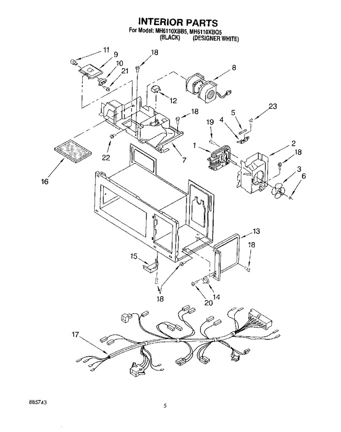 Diagram for MH6110XBQ5