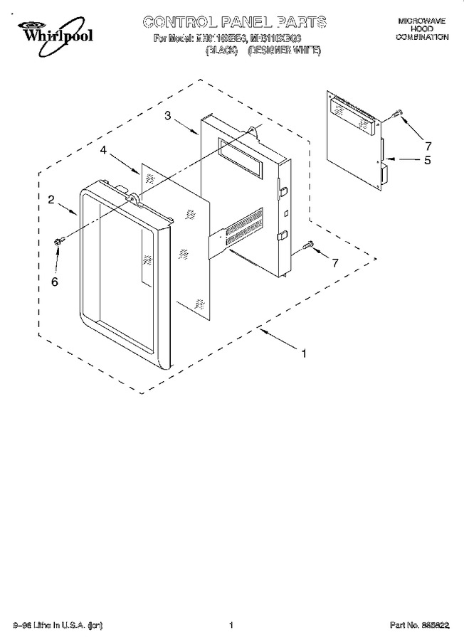 Diagram for MH6110XBB6