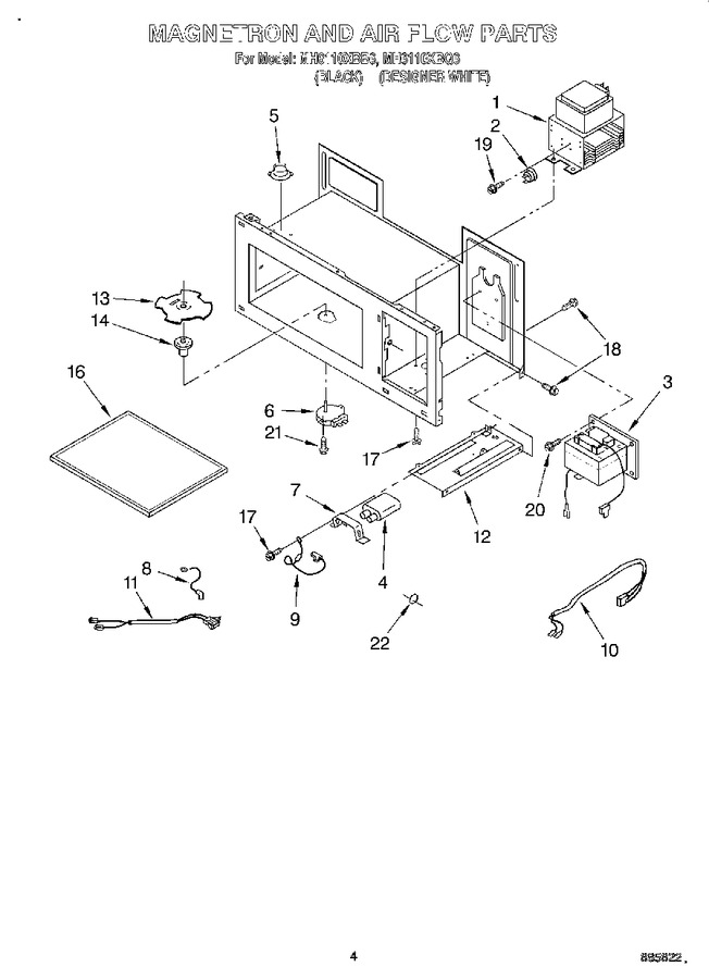 Diagram for MH6110XBB6