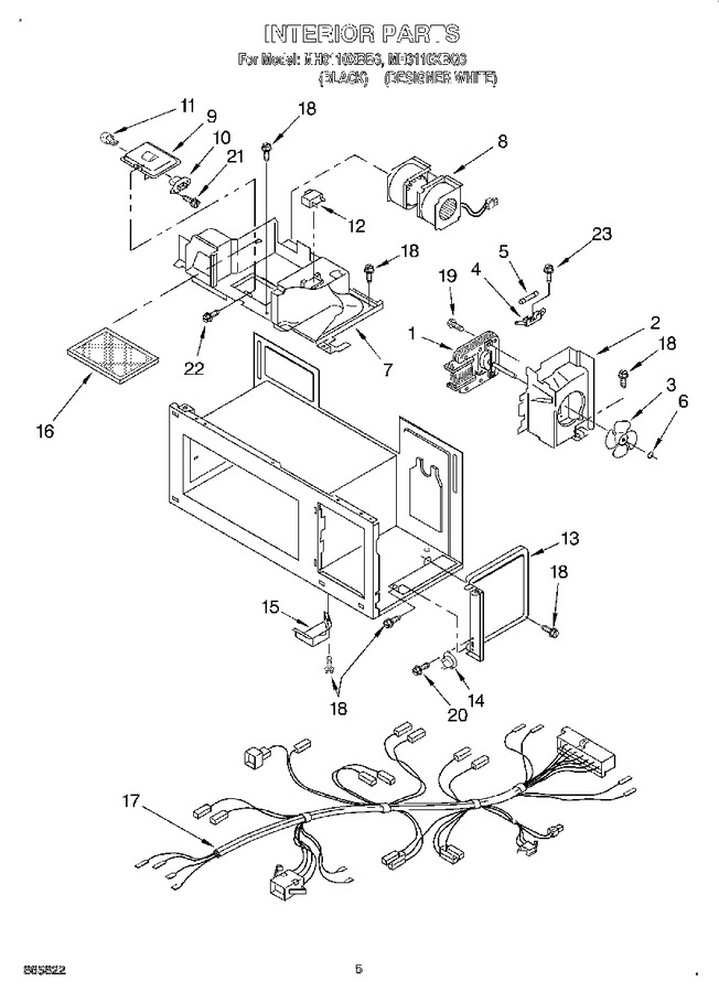 Diagram for MH6110XBB6