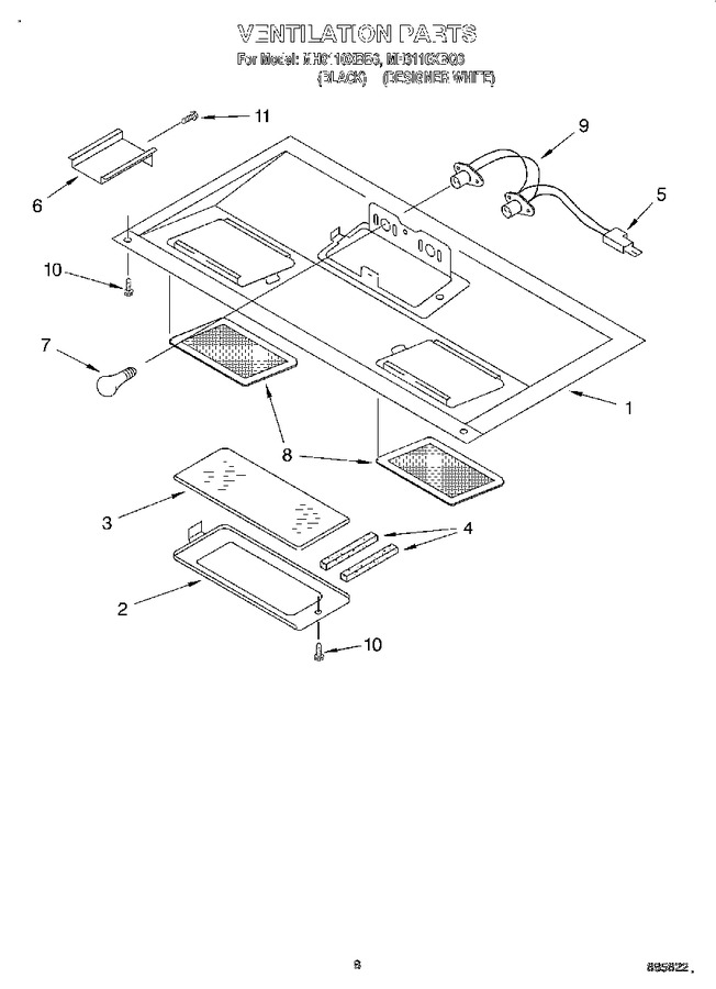 Diagram for MH6110XBB6