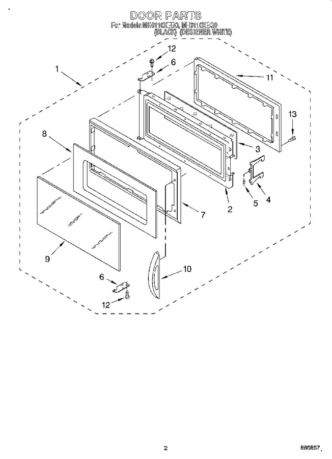 Diagram for MH6110XEQ0