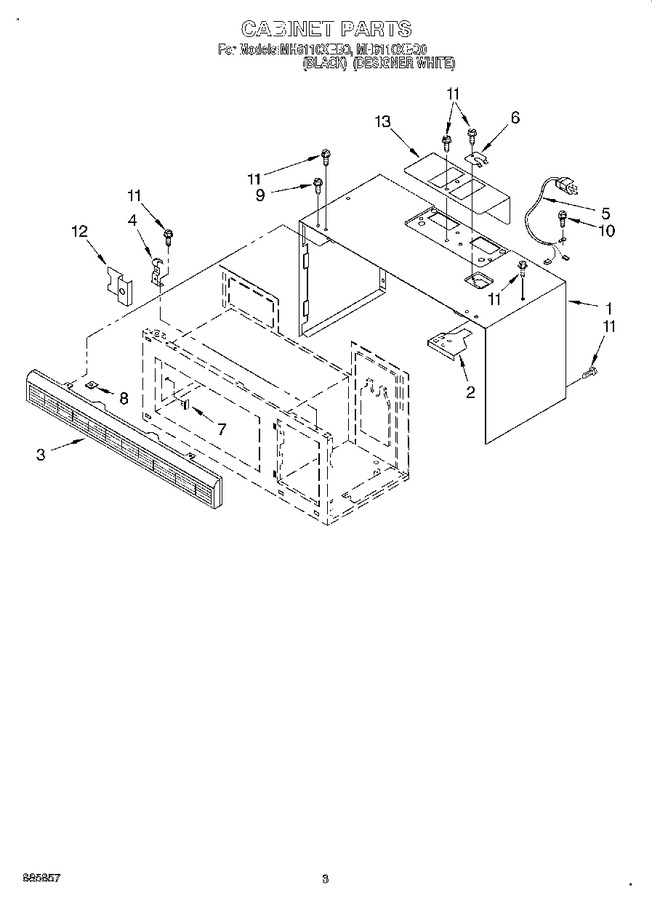 Diagram for MH6110XEQ0