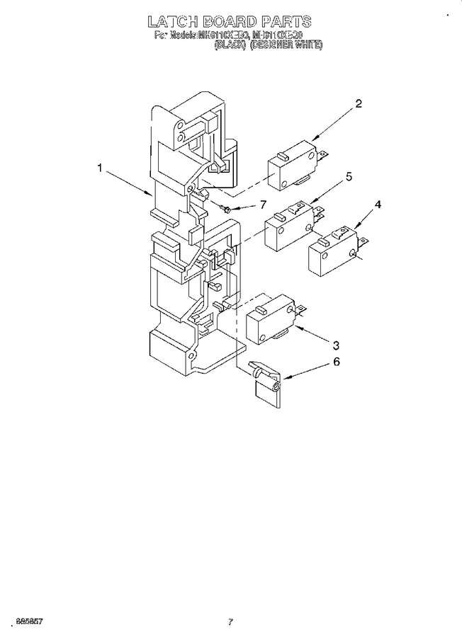 Diagram for MH6110XEQ0