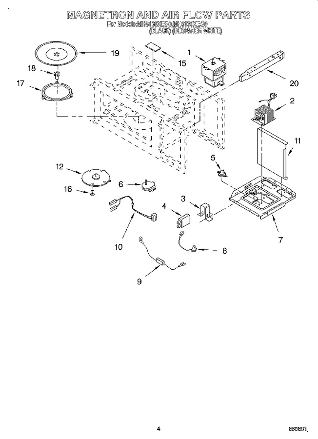 Diagram for MH6130XEQ0