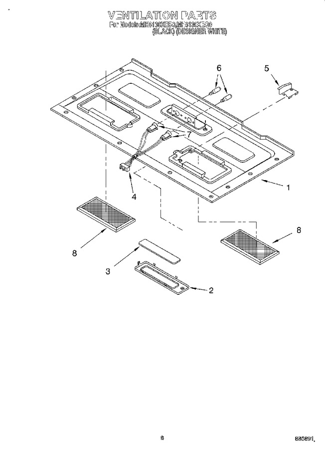 Diagram for MH6130XEB0