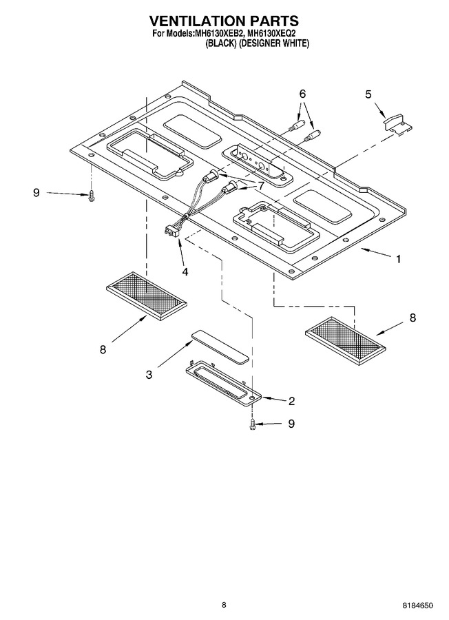 Diagram for MH6130XEB2