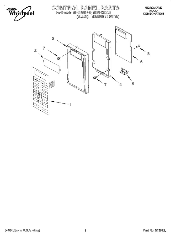 Diagram for MH6140XFB0