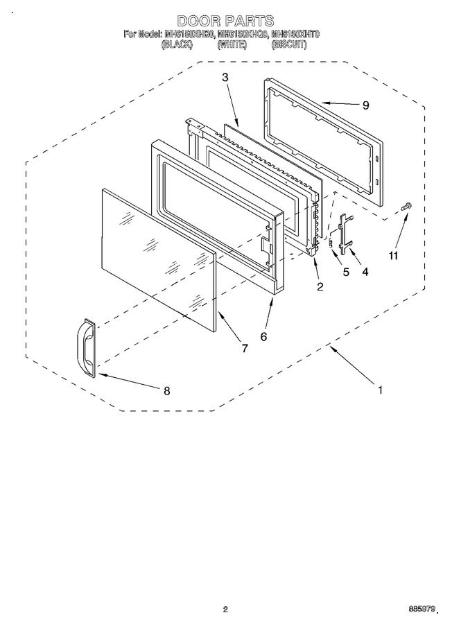 Diagram for MH6150XHB0
