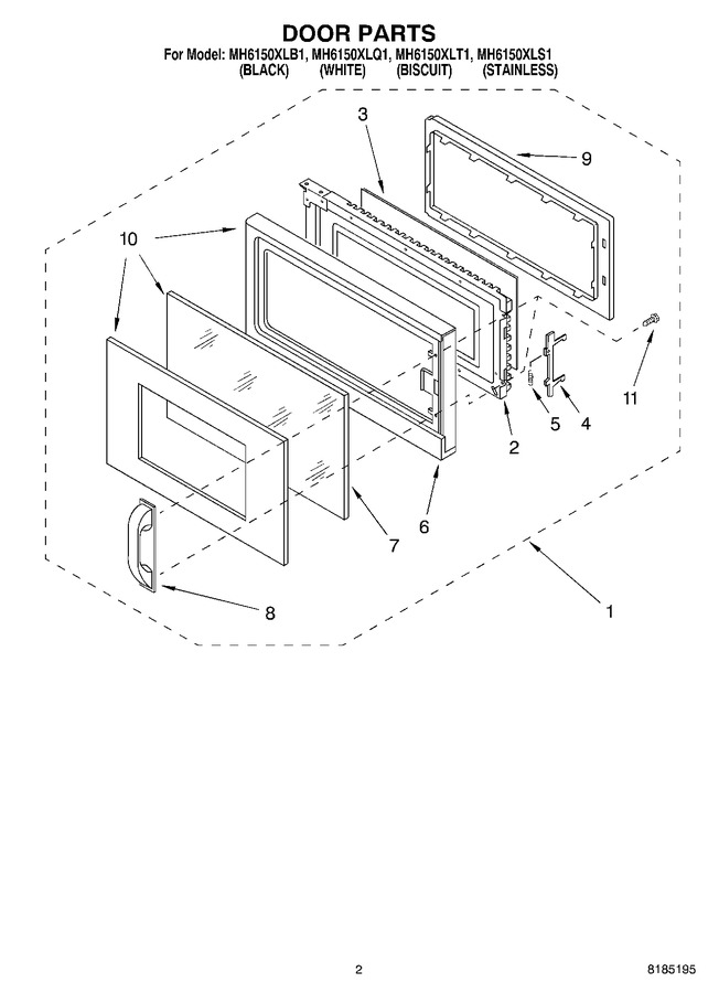 Diagram for MH6150XLS1